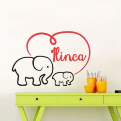 Sticker cu nume - Ilinca