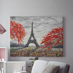 Tablou Canvas Parisul toamna