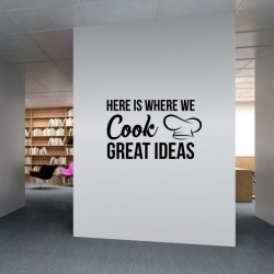 Here is where we cook