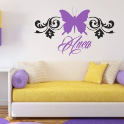 Sticker cu nume - Anca