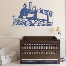 Sticker Steam Train Childrens