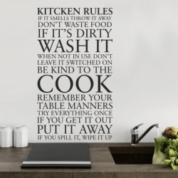 Kitchen long rules