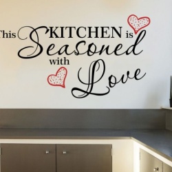 Kitchen seasoned with love