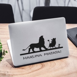 Sticker laptop - Hakuna Matata