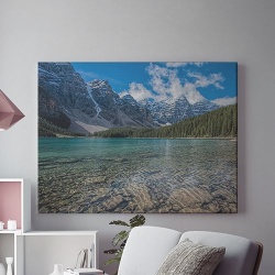 Tablou Canvas La poalele muntilor