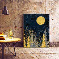 Set Tablouri Canvas - Golden Forest