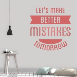 Sticker - Better Mistakes