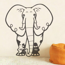 Sticker De Perete Elefantul Murdarel