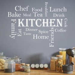 Sticker Kitchen words