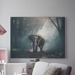 Tablou Canvas Elefant ratacit