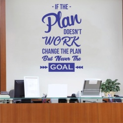 Sticker De Perete If The Plan