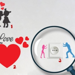 Pachet Stickere pentru Prize - Dragoste