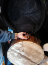 TAPAN - Model "Balkanika" + POKLON FUTROLA (i naravno čukan i šibe) / Traditional Professional TAPAN - double sided drum