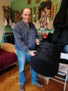 TAPAN - Model "Balkanika" + POKLON FUTROLA (i naravno čukan i šibe) / Traditional Professional TAPAN - double sided drum
