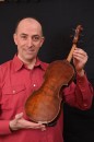 Violina, majstorski ručni rad - (4/4) - stara 180 godina