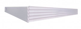 Aluminijumska garnišna sa maskom bela 1,5m