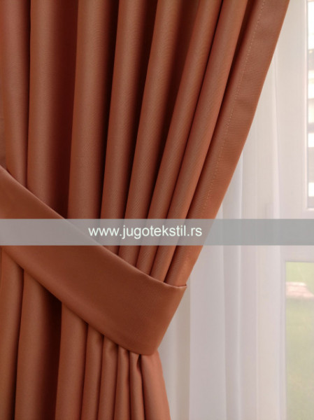 draperije bleckout narandzasta 
