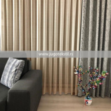 Zavesa Keten lux beige
