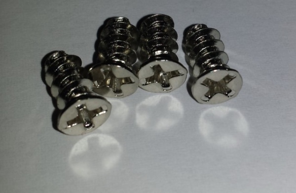 12 x Case Fan Screws (šrafovi za kulere, 12 komada, 3 boje)