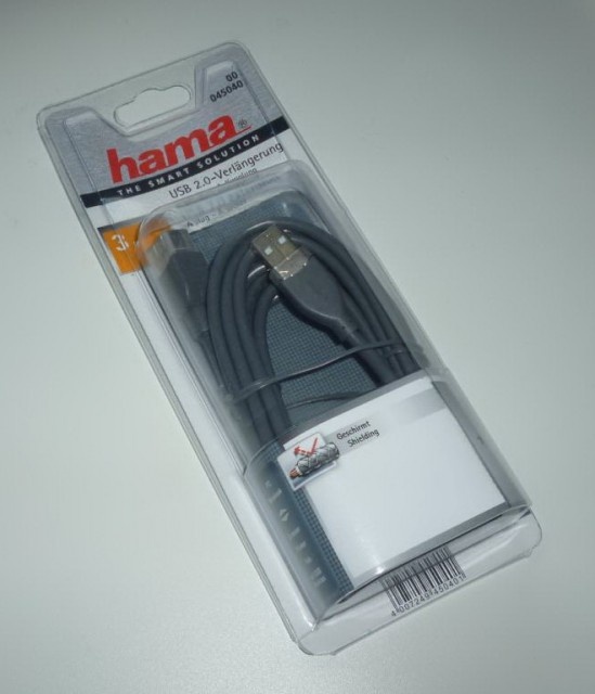 Hama USB 2.0 Extension Cable 3m (produžni USB kabl)