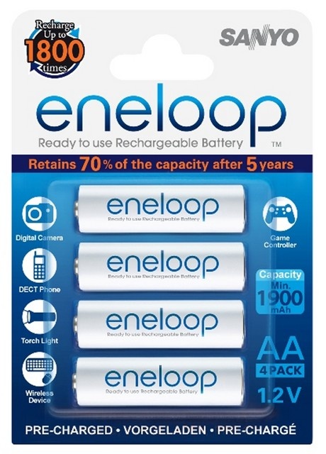 Sanyo Eneloop 4xAA HR-3UTGB 2000mAh