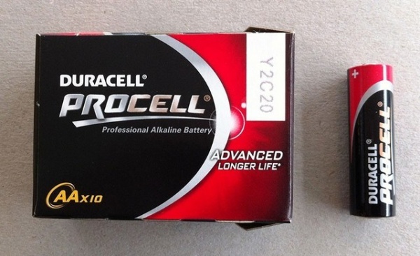 Duracell Procell 10xAA (industrijske alkalne baterije)