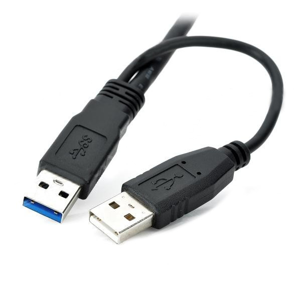 USB 3.0 Mate to Micro-B Micro USB 3.0 with USB Charging Connection Cable 60cm