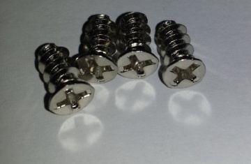 12 x Case Fan Screws (šrafovi za kulere, 12 komada, 3 boje)