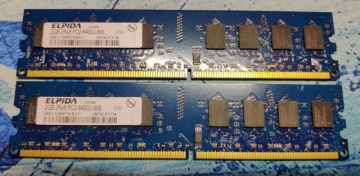 Elpida 2x2GB DDR2 800MHz