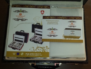Silver Royal Diamond Switzerland - Komplet ESCAJG za 12 Osoba