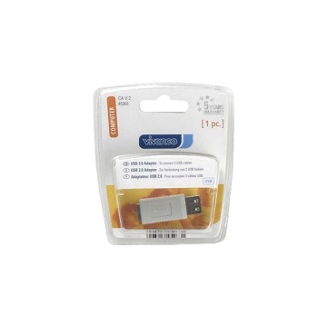 Vivanco USB 2.0 Compatible Compact Adapter