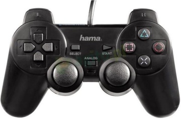 Hama BlackForce USB Gamepad (dual analog stick 360°, dual vibration)