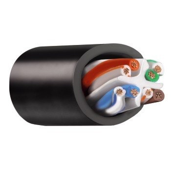 Hama CAT 6 Gigabit Network STP Cable 5m (gold-plated, shielded, grey)