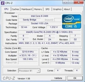 Intel Core i5-2400 Komplet