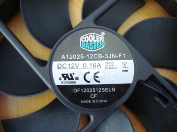 Cooler Master Case Cooling Fan 120mm