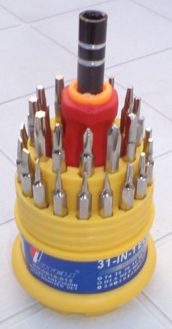 31-in-1 Magnetic Screwdriver Tool Kit (profesionalni set preciznih odvijača)