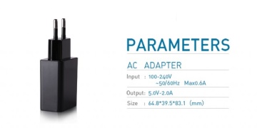 NILLKIN Genuine USB AC EU Adapter 5V/2A