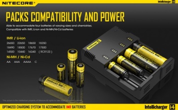 Nitecore Intellicharger i4 V2 - 2014 VERSION (Inteligentni punjač za sve tipove baterija)
