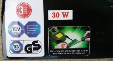 Parkside Germany - Profesionalna lemilica 30W sa postoljem