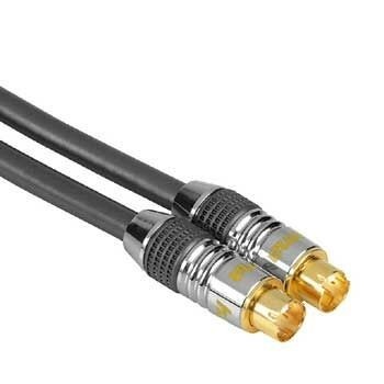 Vivanco Golden S-VHS Video to S-VHS Video Cable 1.5m
