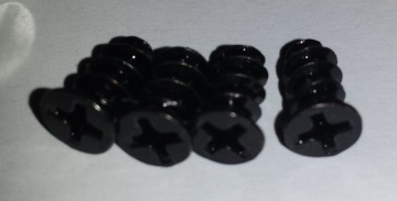 12 x Case Fan Screws (šrafovi za kulere, 12 komada, 3 boje)