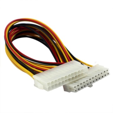 24 Pin Male to 24 Pin Female ATX Extension Cable (30cm)