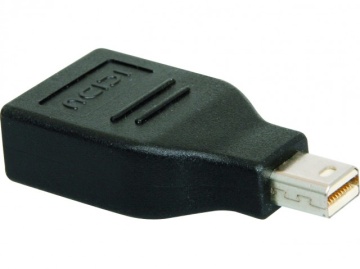 Mini DisplayPort DP Male to DisplayPort DP Female Adapter
