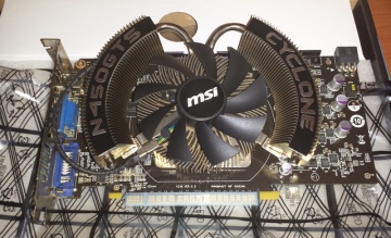 MSI GTS 450 Cyclone 512MB DDR5 128bit HDMI PCI-E