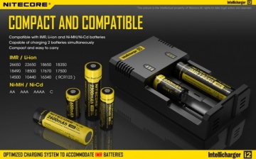 Nitecore Intellicharger i2 - 2014 VERSION (Inteligentni punjač za sve tipove baterija)