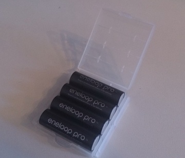 Panasonic Eneloop Pro 4xAA BK-3HCCE 2550mAh