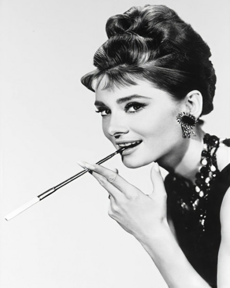 Audrey Hepburn glumica, uramljena slika 30x40cm i 40x50cm