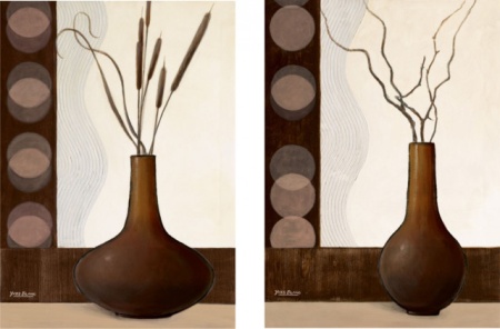 Autumn light, komplet od dve uramljene slike 50x70cm