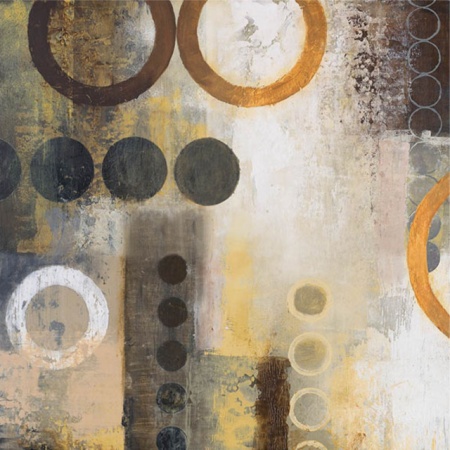 Yellow aps1, uramljena slika 70x70cm