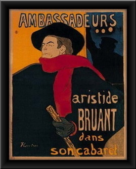 Bruant, uramlljena slika 35x45cm